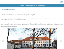 Tablet Screenshot of ghs1-burgdorf.de
